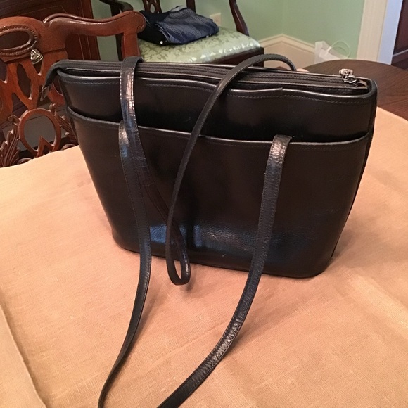 Brighton Berkeley black leather handbag - Picture 2 of 4